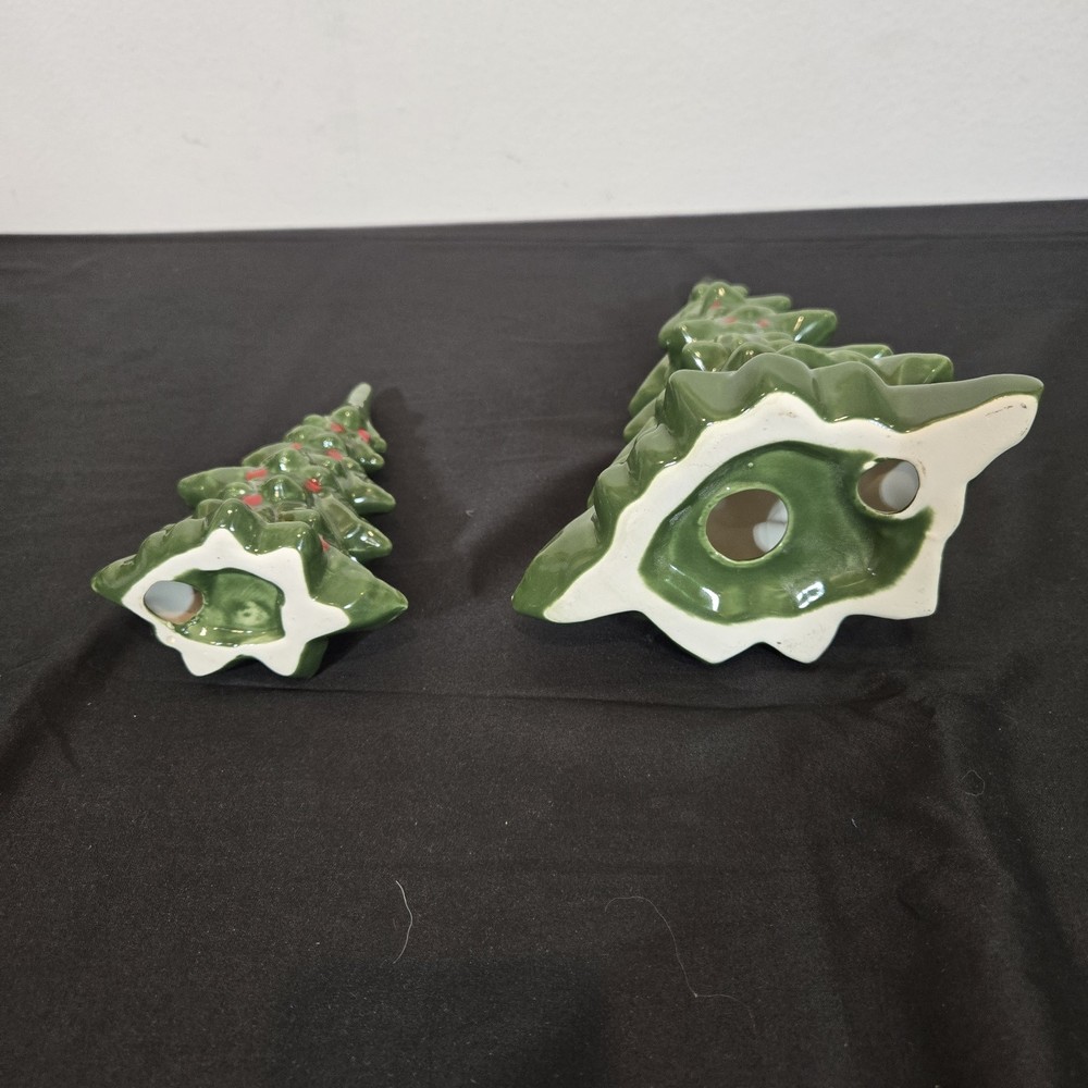 Smiths Holiday Tree Ceramic Decoration - Large and Small Tree