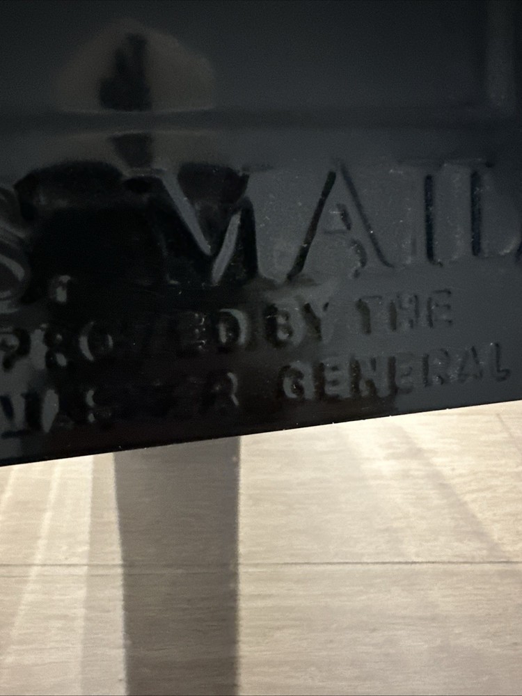 Gibraltar Mailboxes Outback Double Door, Large Capacity Mailbox, Black Solid