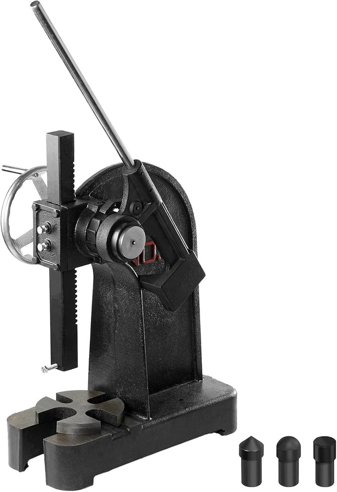 3 Ton Ratchet Type , Ratchet Leverage with Handwheel, 12.2" Maximum Height, C...