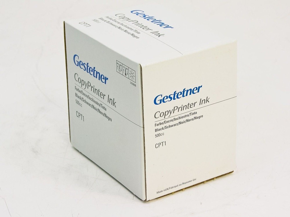Gestetner CPT1 Black 500 CC CopyPrinter Ink