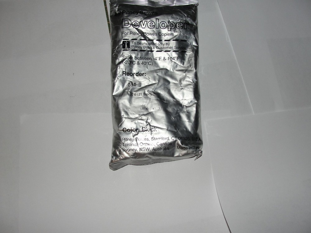 NEW PITNEY BOWES 394-0 DEVELOPER TONER