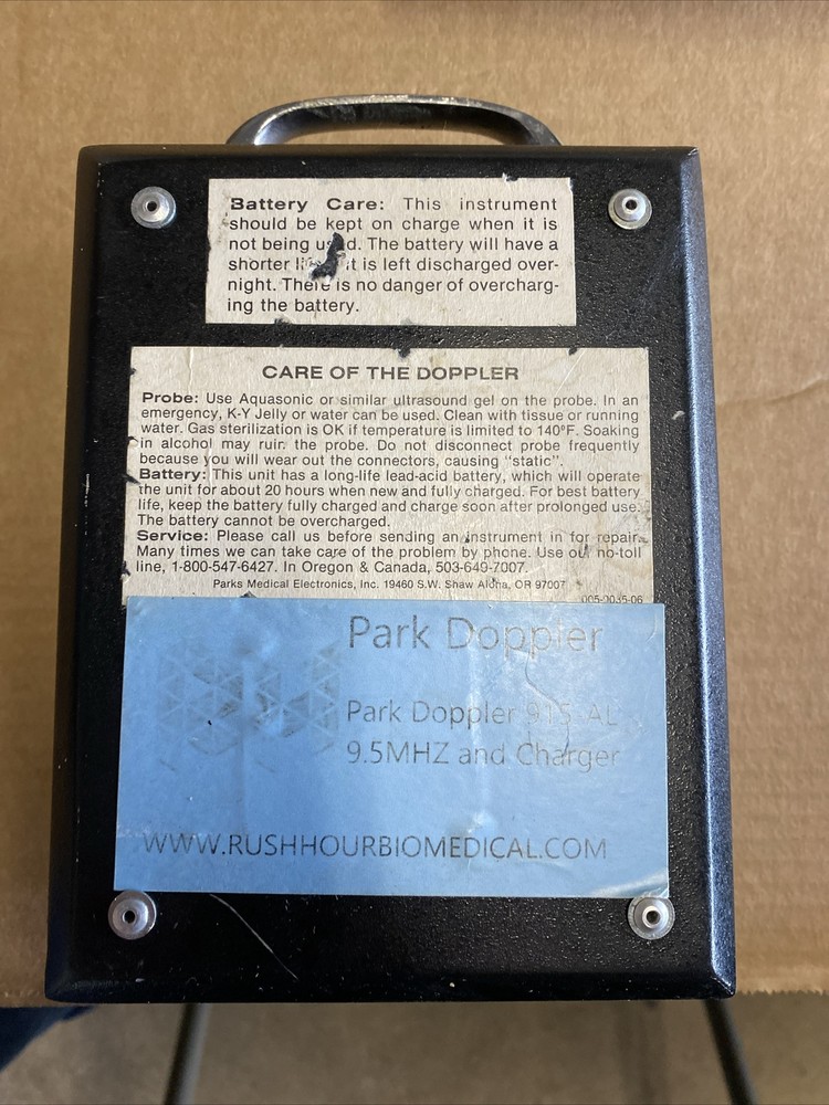 Parks Model 915-AL Dual Frequency Doppler