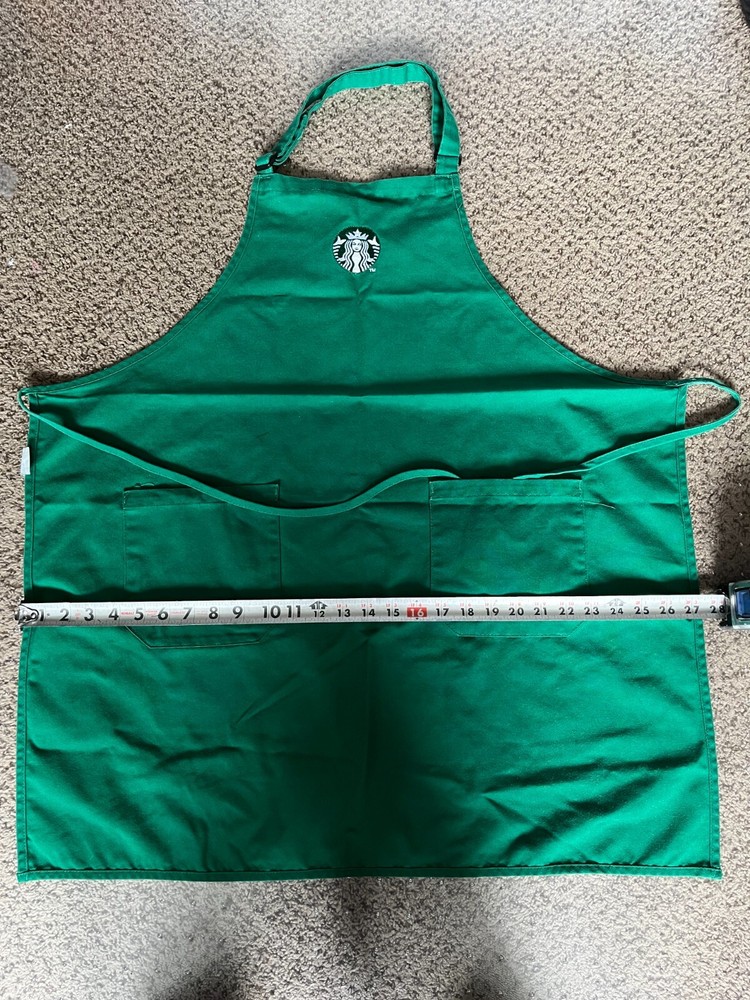 Starbucks Aprons(Green)-Used- All 4 Authentic