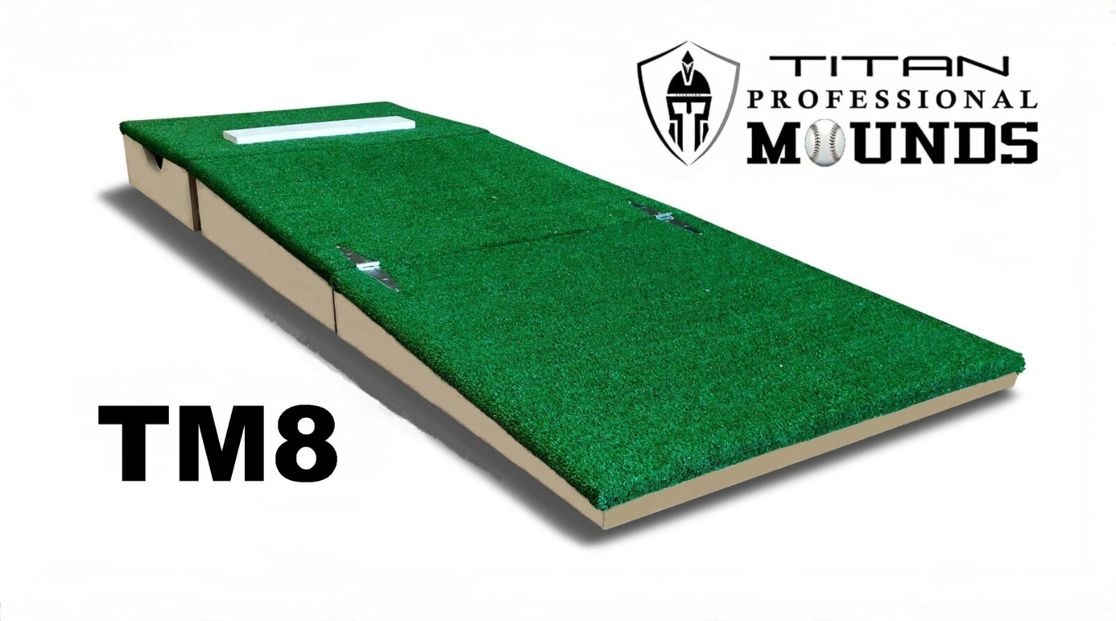 8 Inch Portable Baseball Pitching Mound w/ Modular Base Ages 12-15