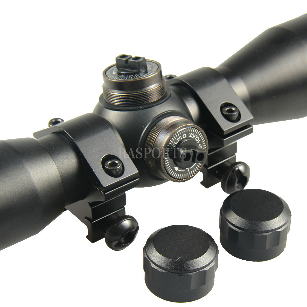 Tactical 4X32 Compact RANGEFINDER .223 .308 Scope /w Rings