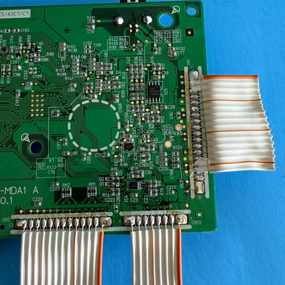 CASIO WK-6500 Replacement Used Part: Main Processor USB Circuit Board M830-MDA1