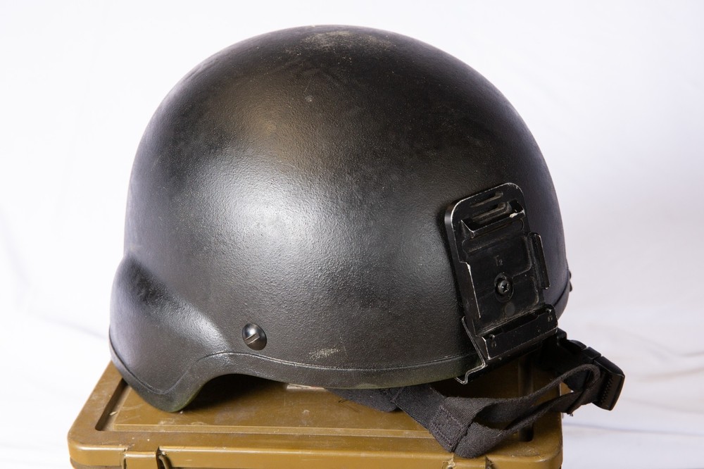 USGI ACH Helmet MSA Black Military Extra Large
