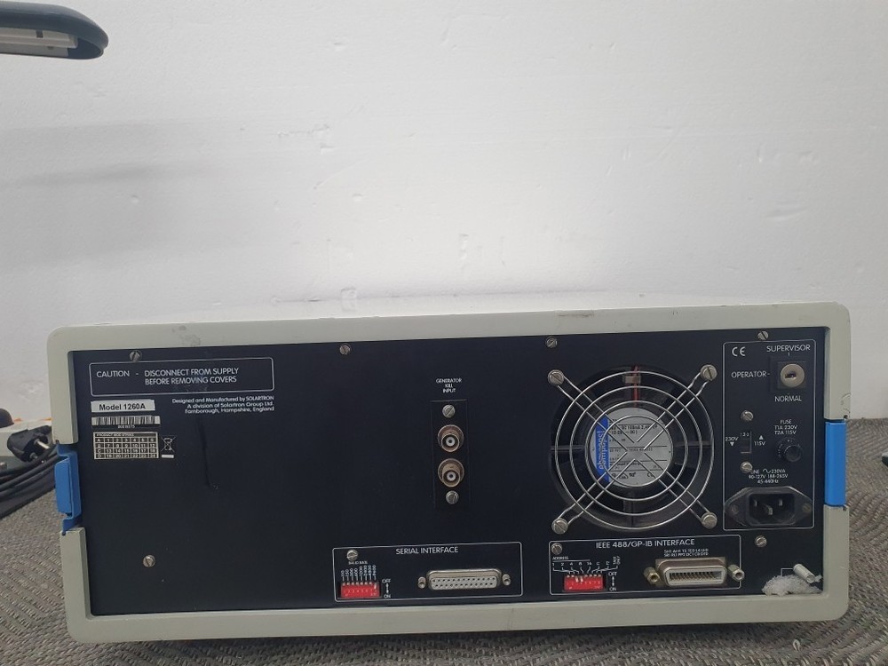 Solartron SI 1260A Impedance/Gain-Phase Analyzer