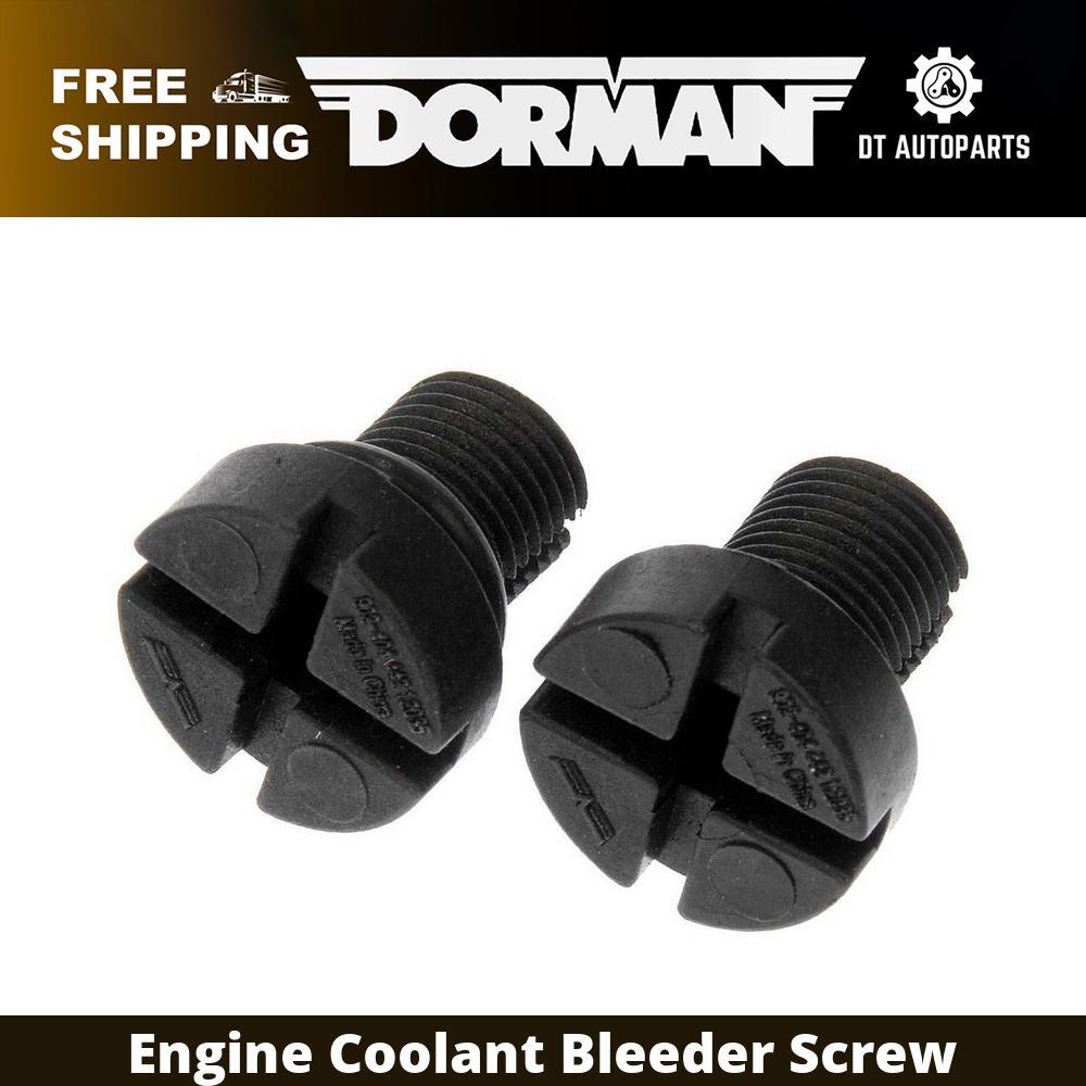 For 2007-2008 BMW 335xi Dorman Engine Coolant Bleeder Screw