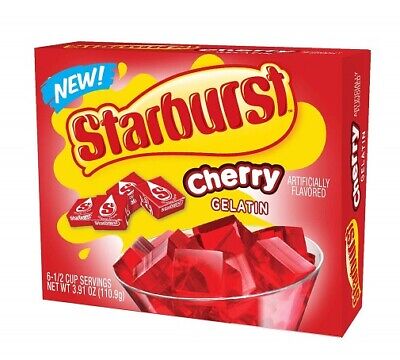 Starburst Cherry Gelatin 3 Pack