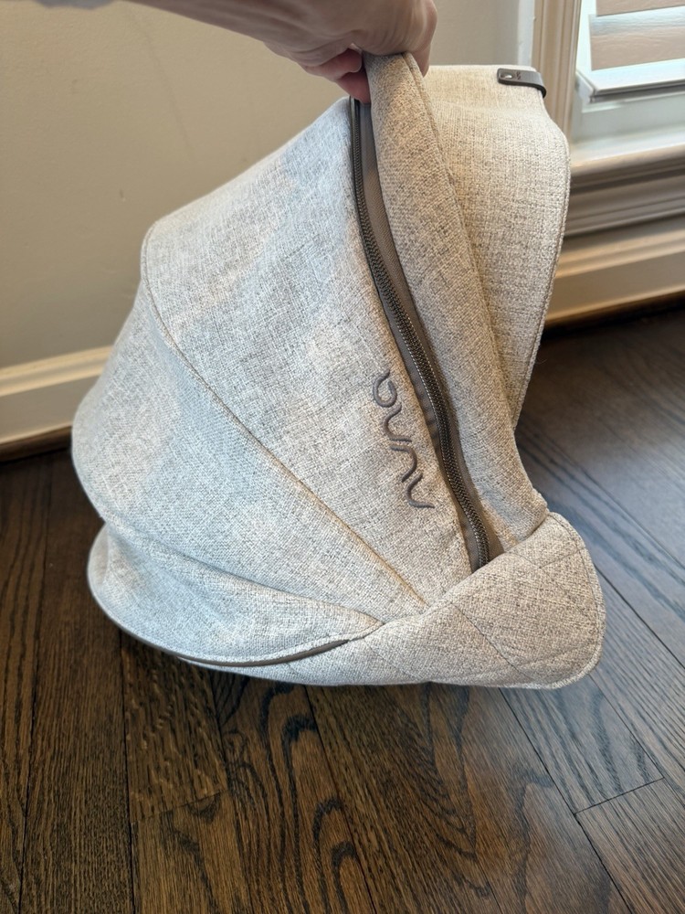 Nuna Demi Next Stroller Canopy Replacement Grey NEW