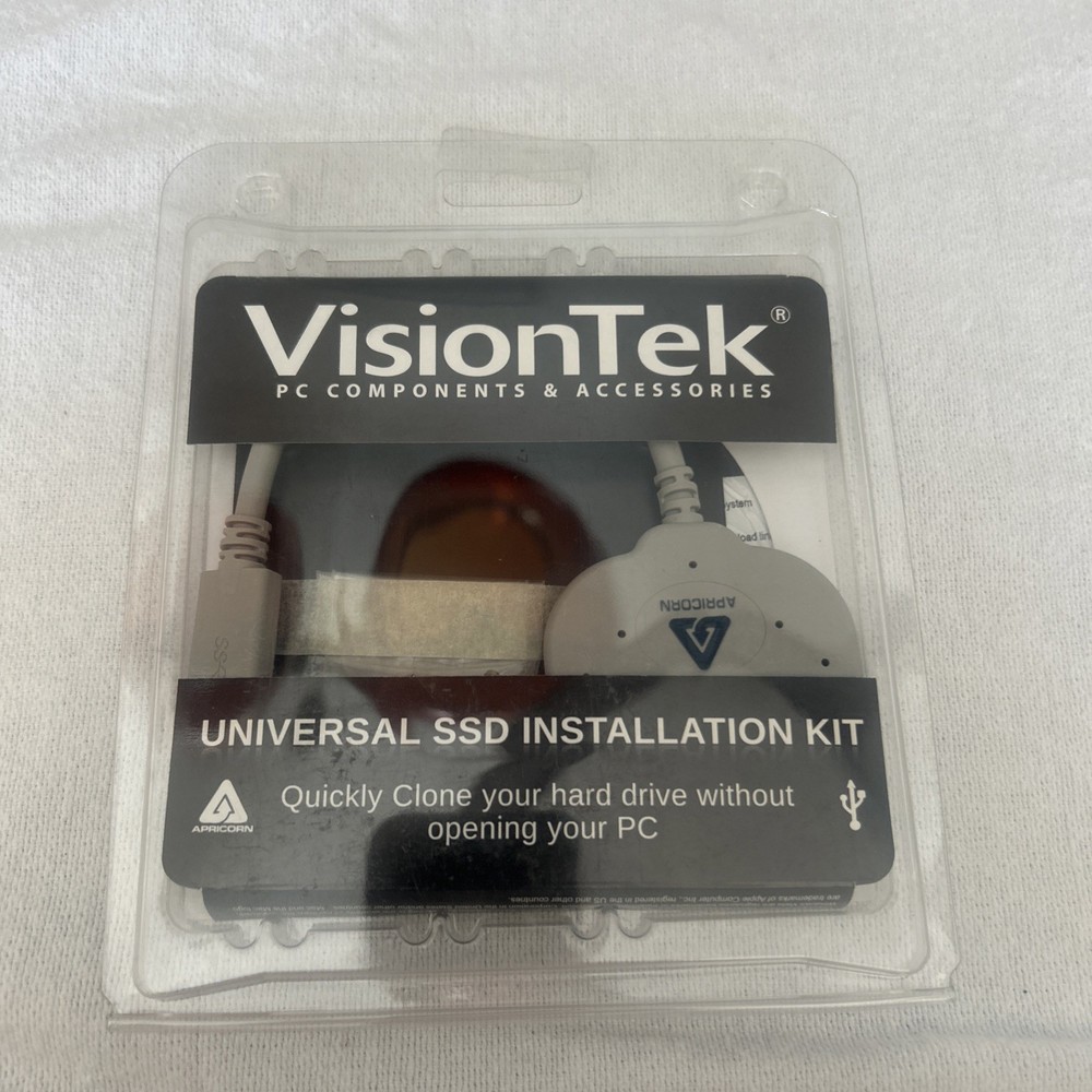 VisionTek Solid State Drive Cloning Kit USB 3.0/2.0 PC and MAC Compatible