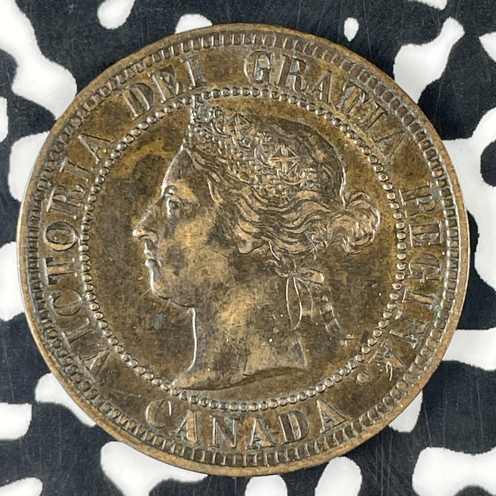 1882-H Canada Large Cent Lot#C9970 Nice!