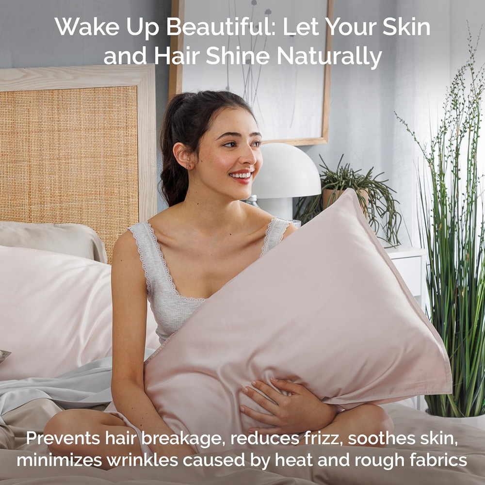 Cooling Bamboo Sheets Set with 2 Pillowcases - Soft & Hypoallergenic