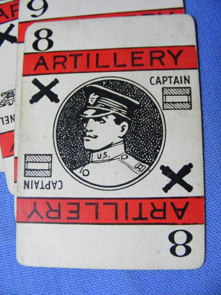 Vintage WW1 Card Game
