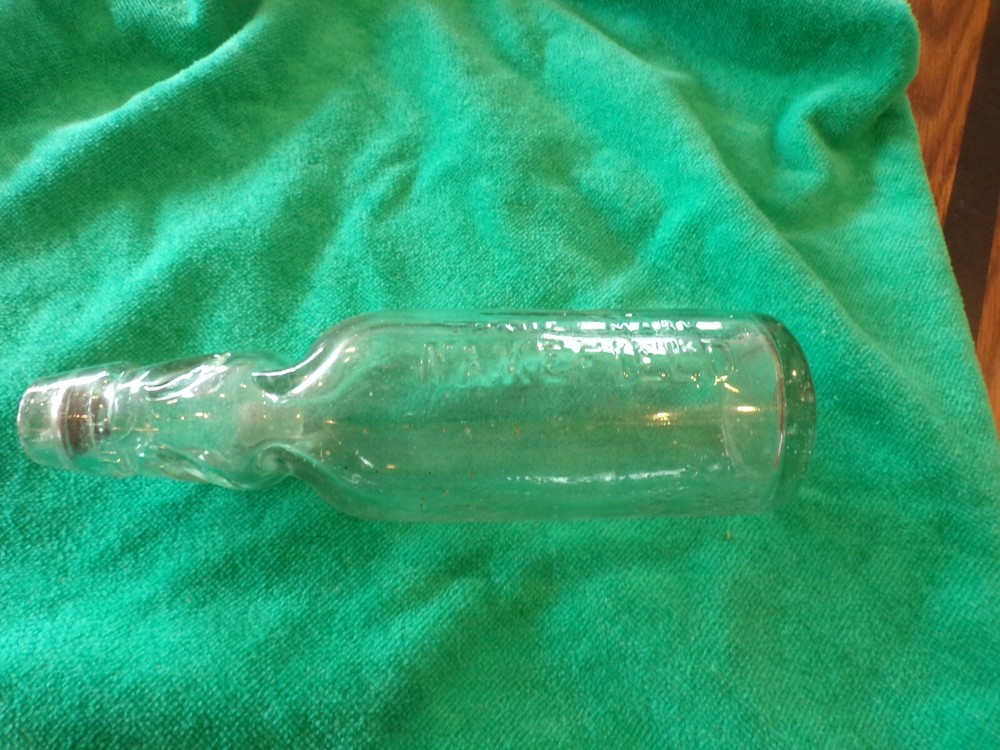 Aqua Bottle E.P. Shaw & Co Ld Unusual