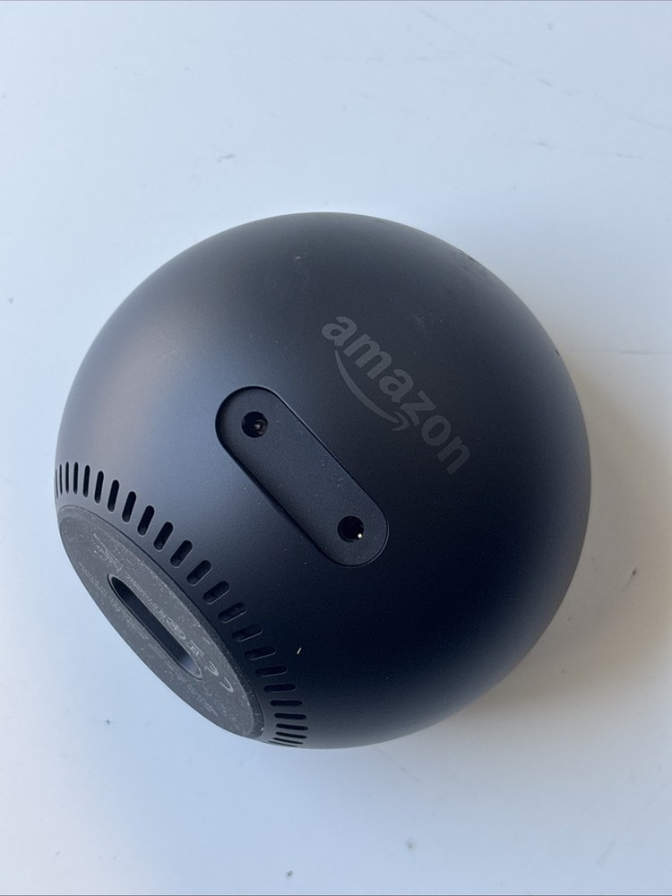 Amazon Echo Spot Smart Assistant Alarm Clock with Alexa Black Open Box