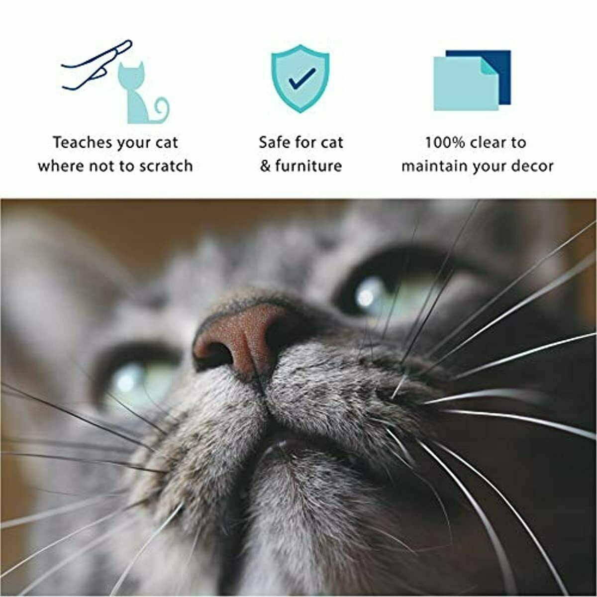 Sofisti-Cat Scratch Deterrent Tape - Clear Double-Sided Training