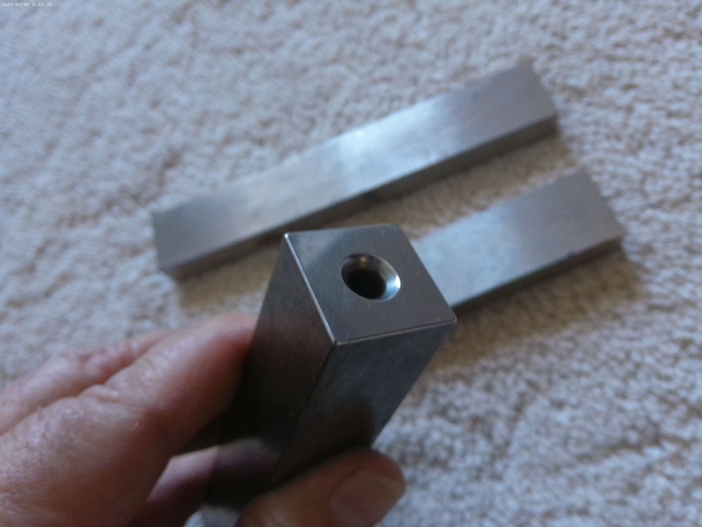 THREE Machinist Blocks Manufacturer Unknown