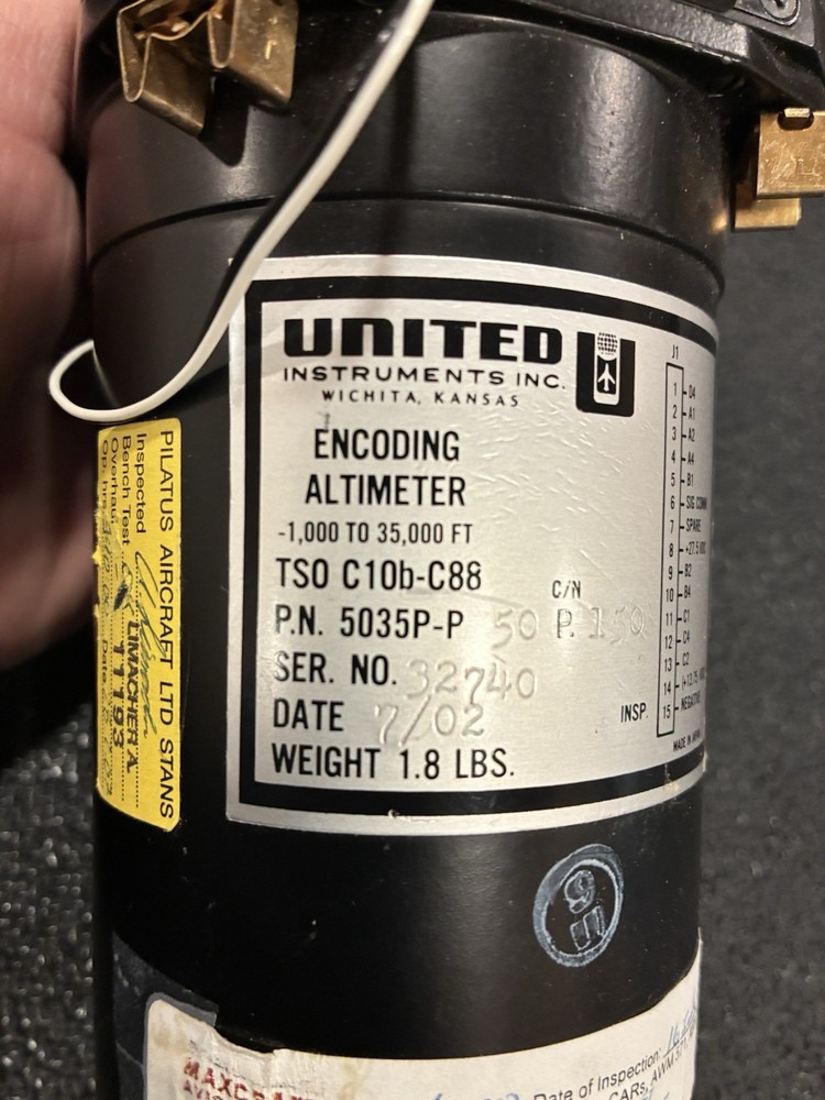 Encoding Altimeter -1,000-35,000’