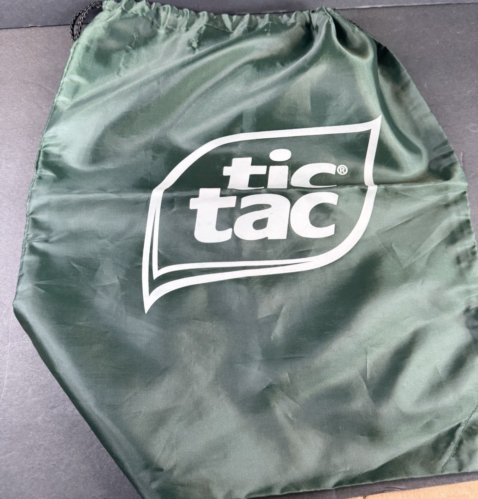 Tic Tac Branded Drawstring Backpack