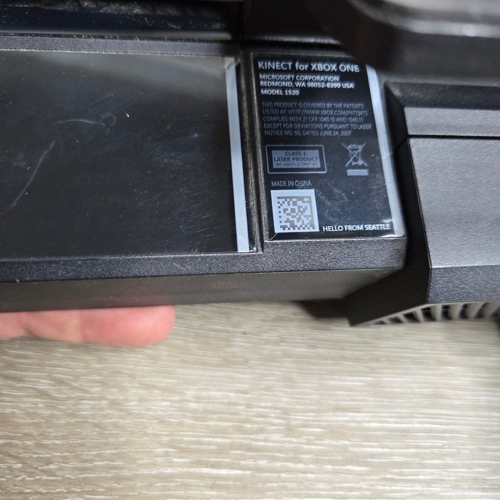 Microsoft Kinect Xbox One Model 1520 Sensor Camera Black Tested