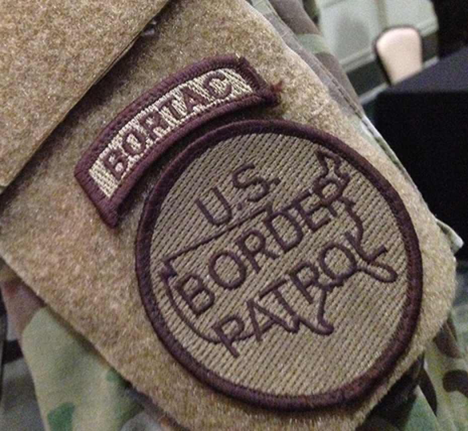 UNITED STATES BORDER SECURITY SP OPS GROUP velkrö CAMO 2-PC: BORTAC TAB + PATCH
