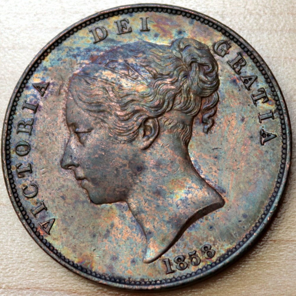 1858 Great Britain Penny