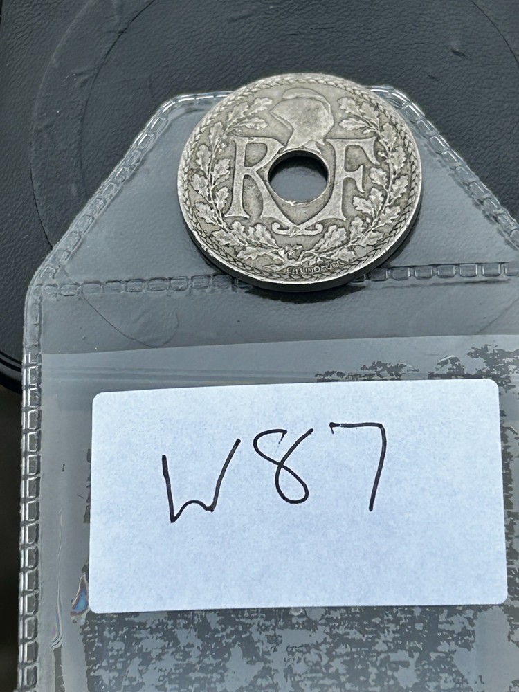 French 25 Centimes 1924 ref. W 87