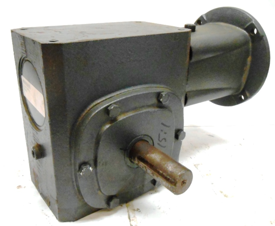 BALDOR RIGHT ANGLE SPEED REDUCER, QUILL INPUT, 15:1 RATIO