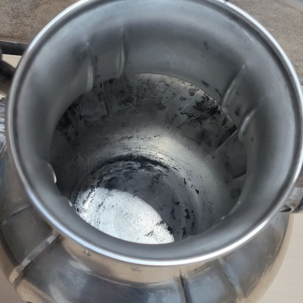 VTG Silver Plated on Metal Classic Tilting Teapot with Handle