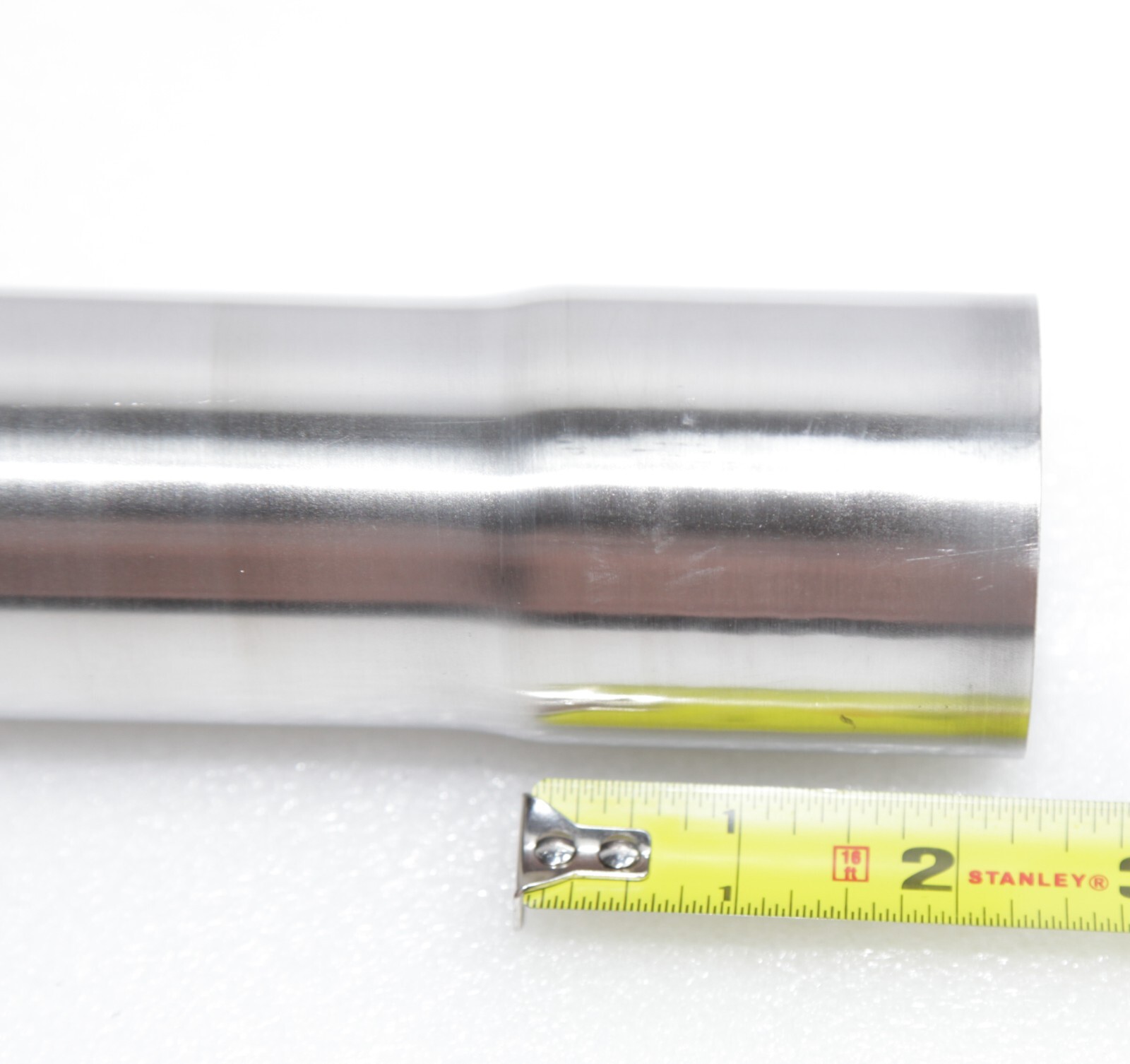 30"[76cm] Length ID to OD DIY Custom SS T409 Exhaust Straight Pipe Piping Tube