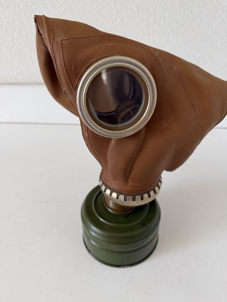 Vintage Rough Rubber Gas Mask