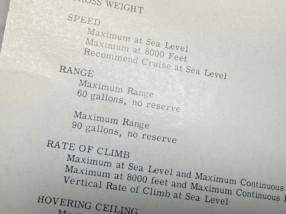 Cessna Skyhook CH-1C Owner's Manual 1962