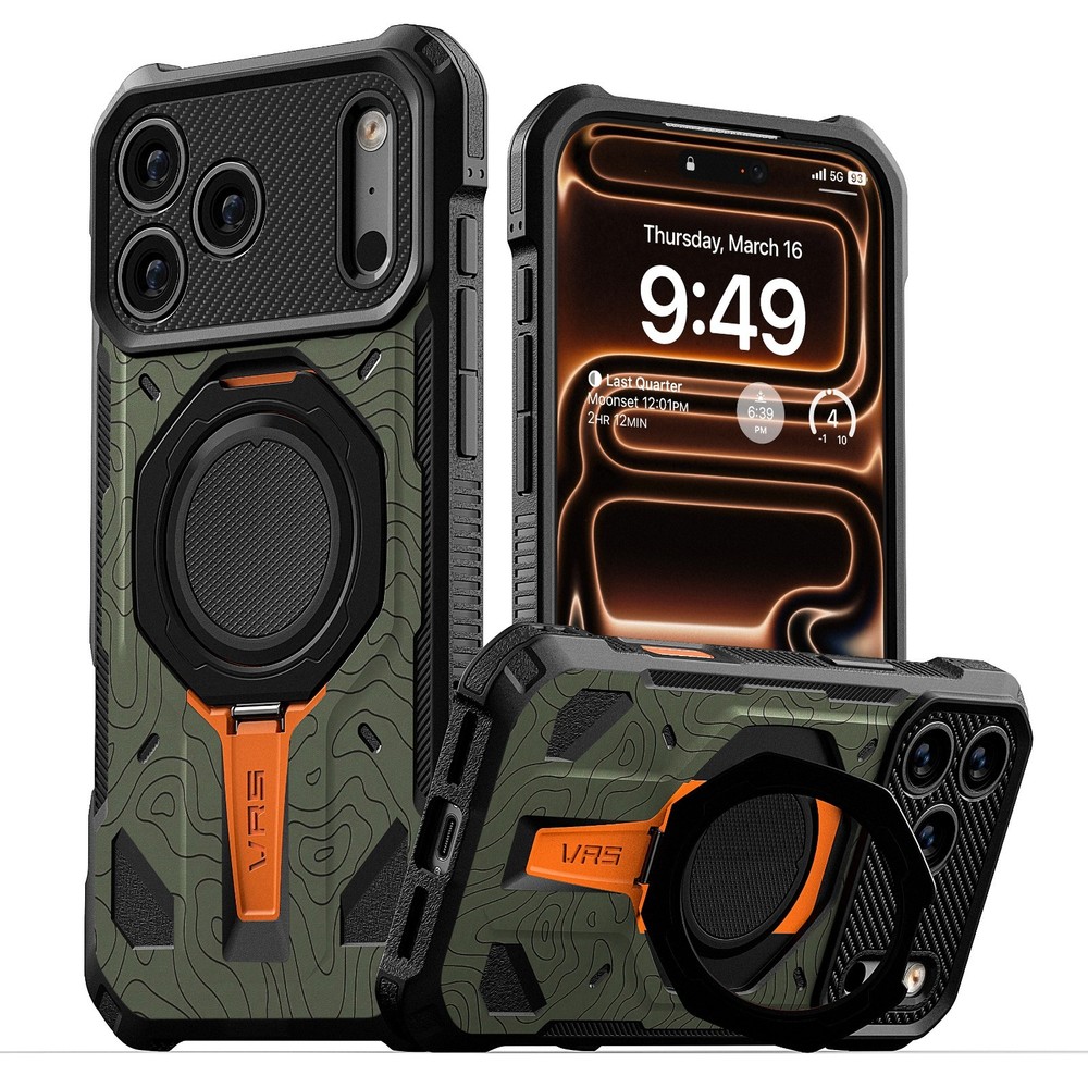 For Apple iPhone 17 Pro Max Case VRS [Quickstand Pro] Magnetic Kicstand Case