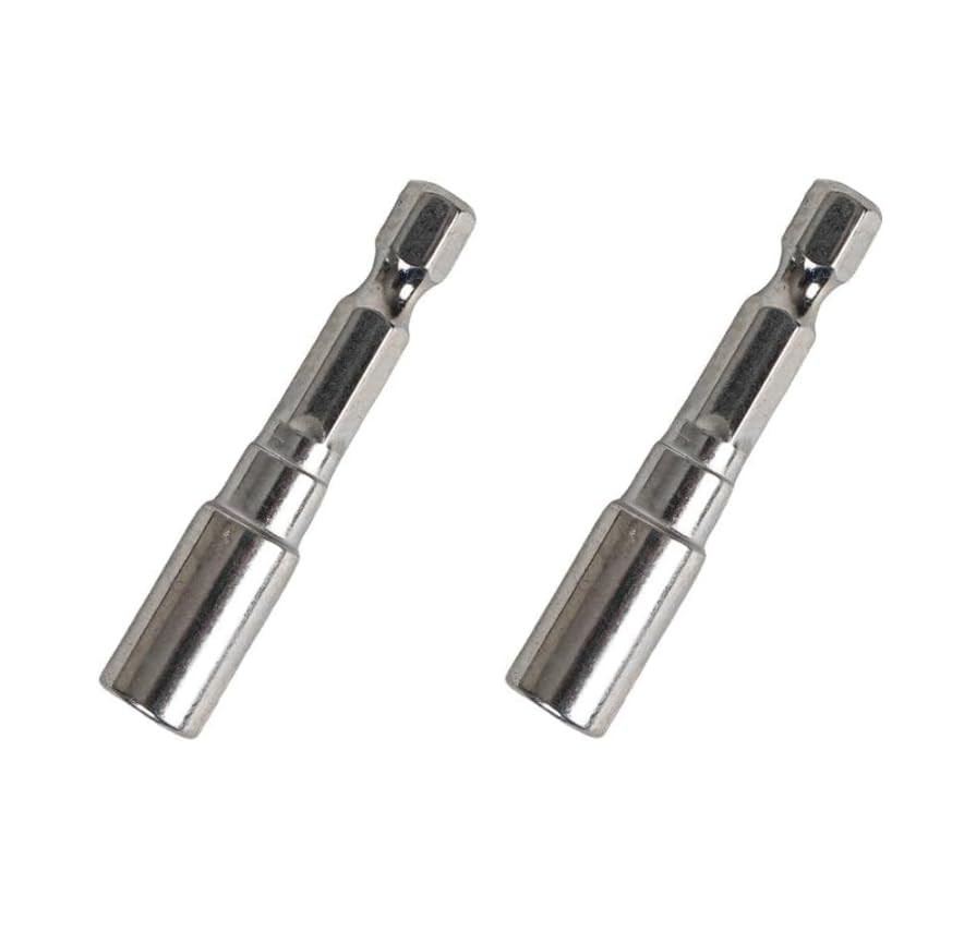 2Pcs Silver Steel Drum Tuning Key Drill Bit Tension Drum Key Percussion Hardware