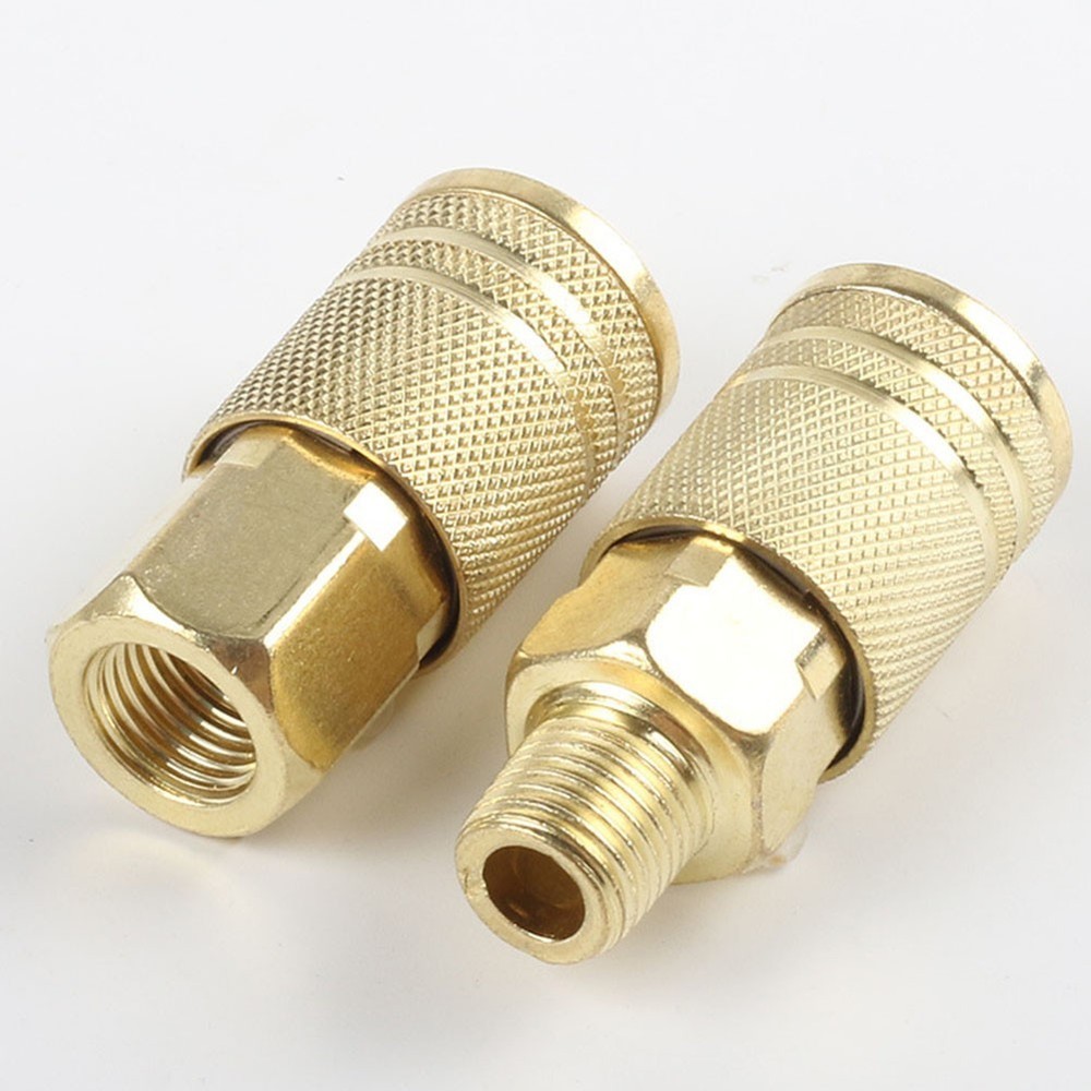 Iron made Pneumatic Fitting with Male Thread for US Standard Quick Connector
