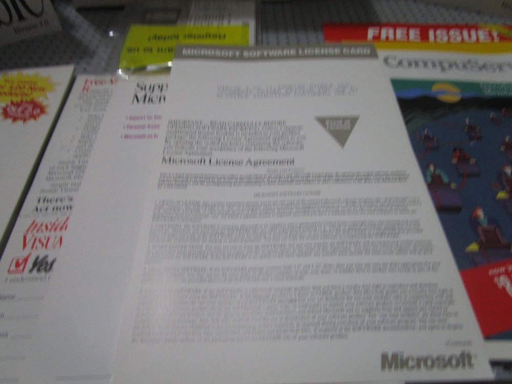 MICROSOFT VISUAL BASIC 3.0--3.5" DISKS STANDARD EDITION WINDOWS--EXCELLENT COND.