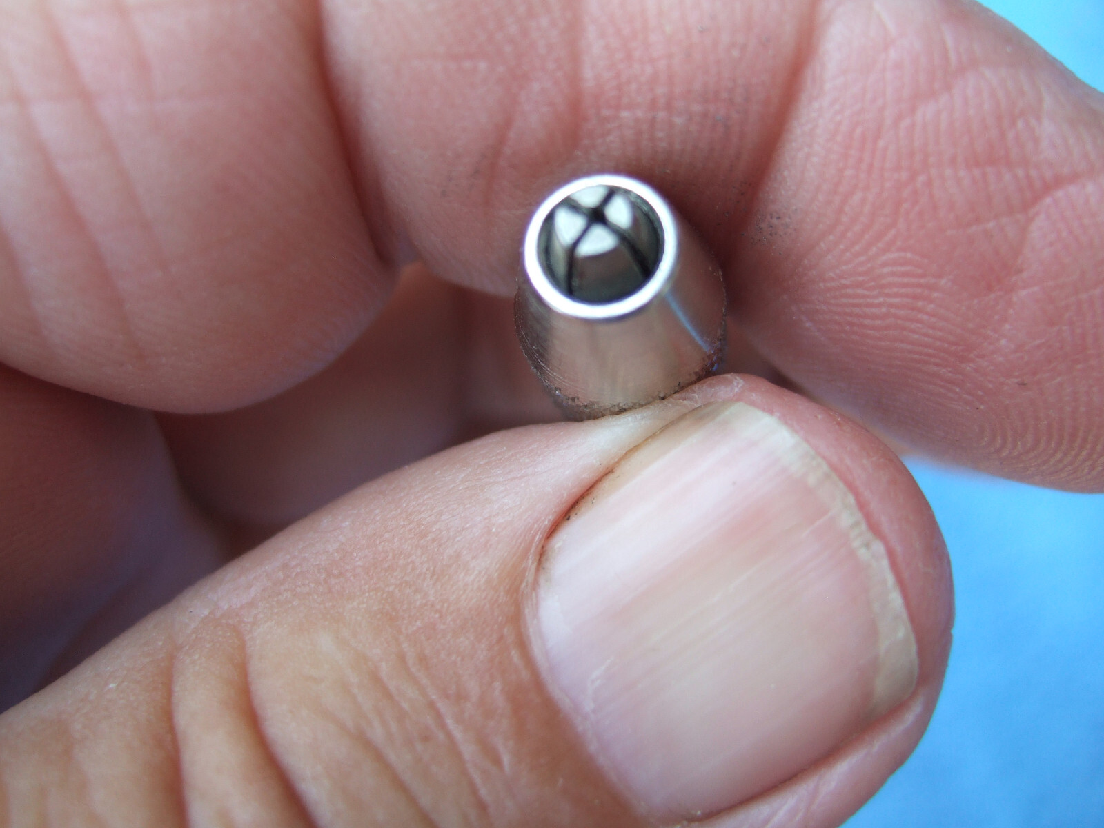 Starrett No S166 Pin Vise Set Vintage USA Octagonal Handle MACHINIST TOOLMAKER 2