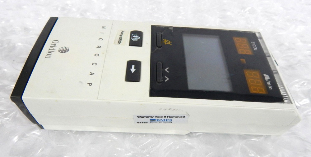 ORIDION MICROCAP HANDHELD CAPNOGRAPH S/N 668