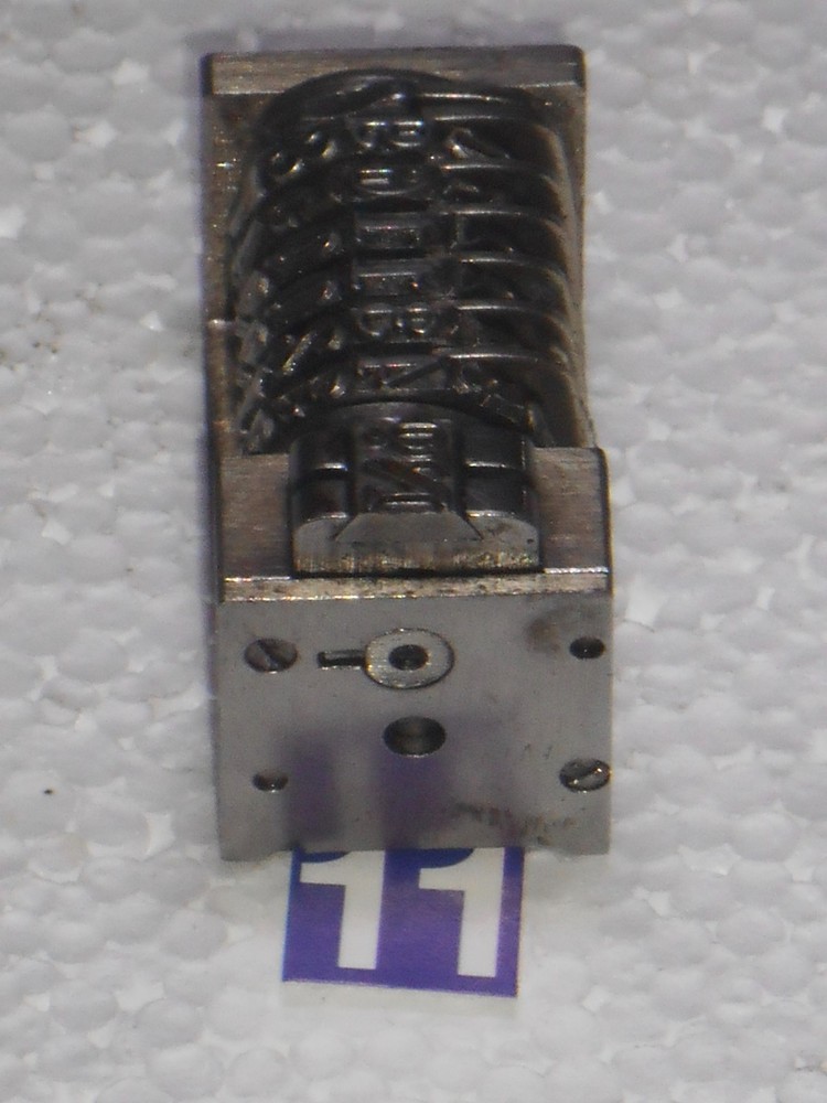 ATLANTIC | Reverse letterpress numbering machine | 11