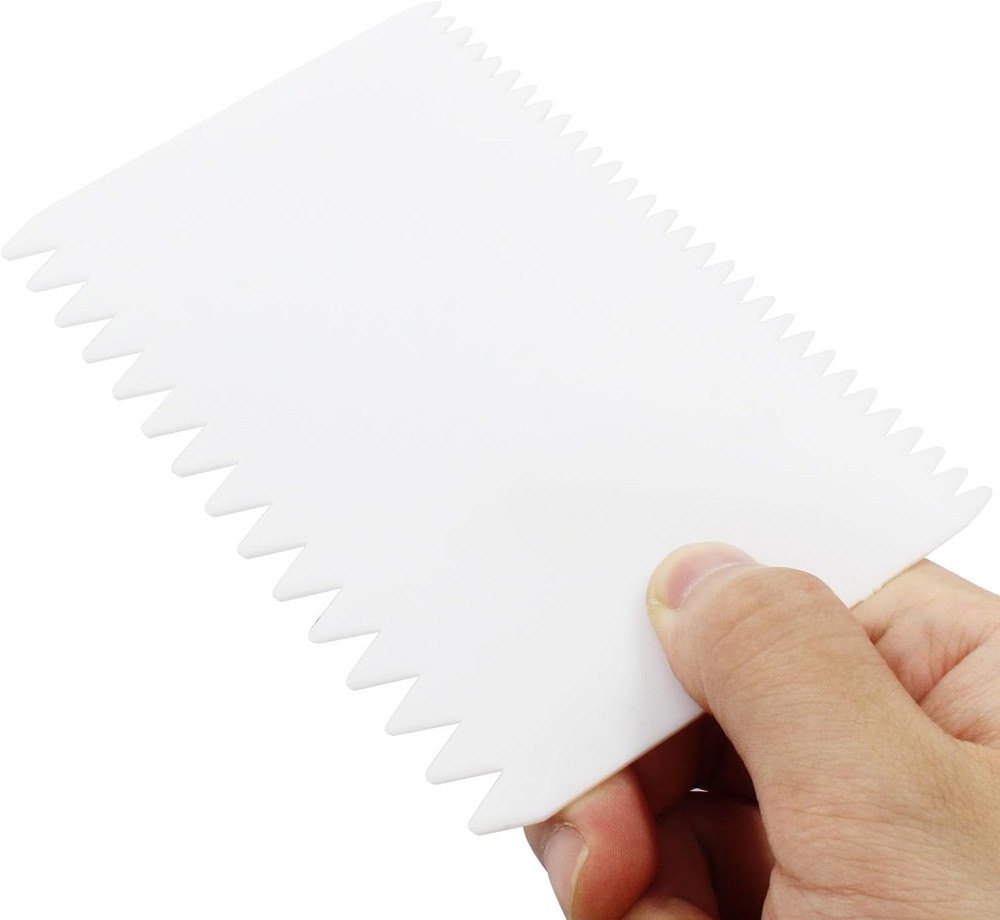 Professional-Quality Notched Glue Spreader - 2 Sizes for Effortless Application