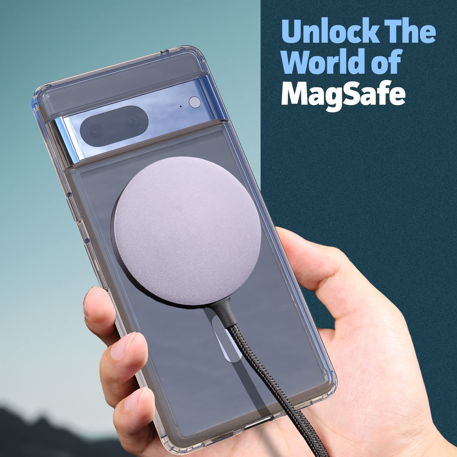 Clear Case Compatible MagSafe Replacement For Google Pixel 7