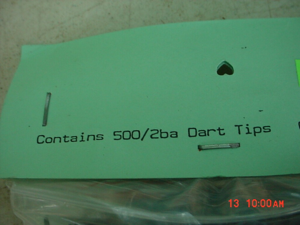 1,000 Darts Soft Tips 2ba Black