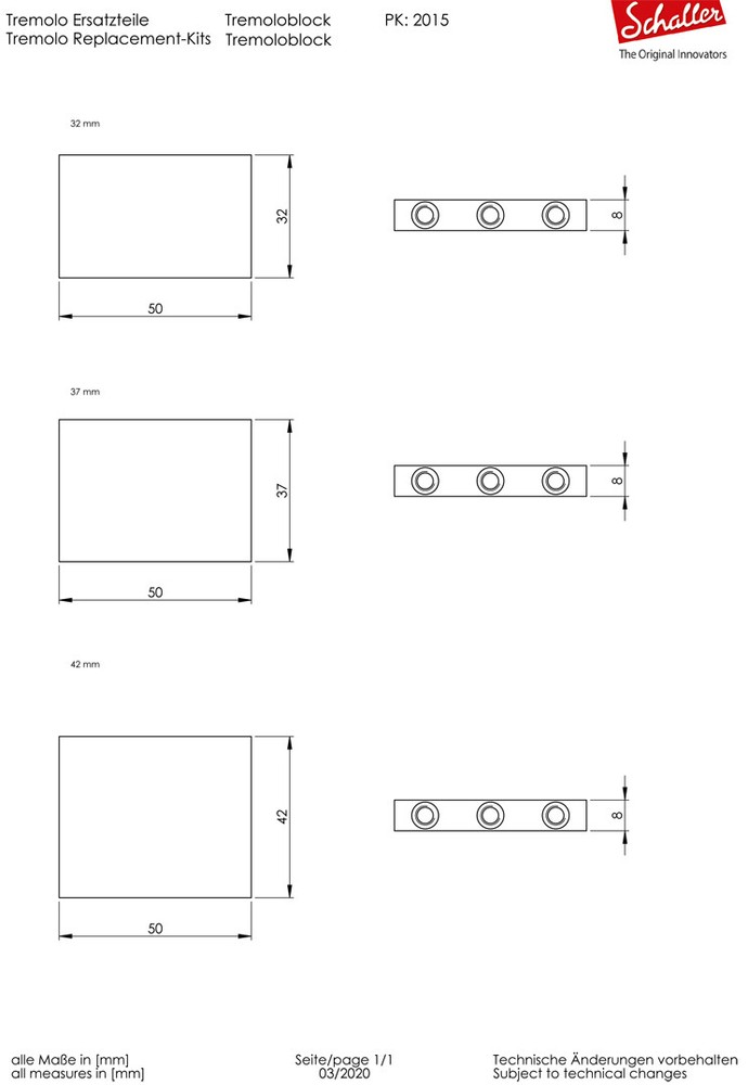 Schaller Lockmeister® for 6string R3 Block 37