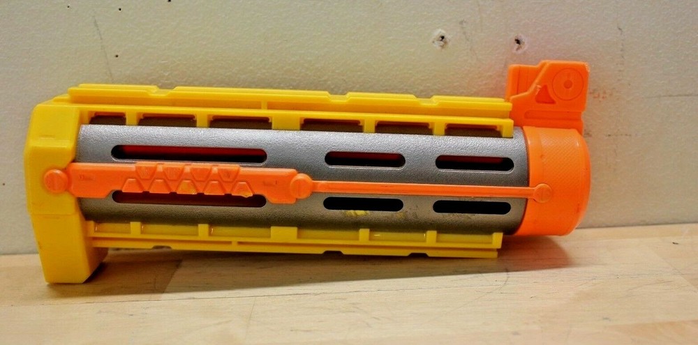 Nerf N-Strike 2007 CS-6 Yellow Recon Barrel Extension Attachment