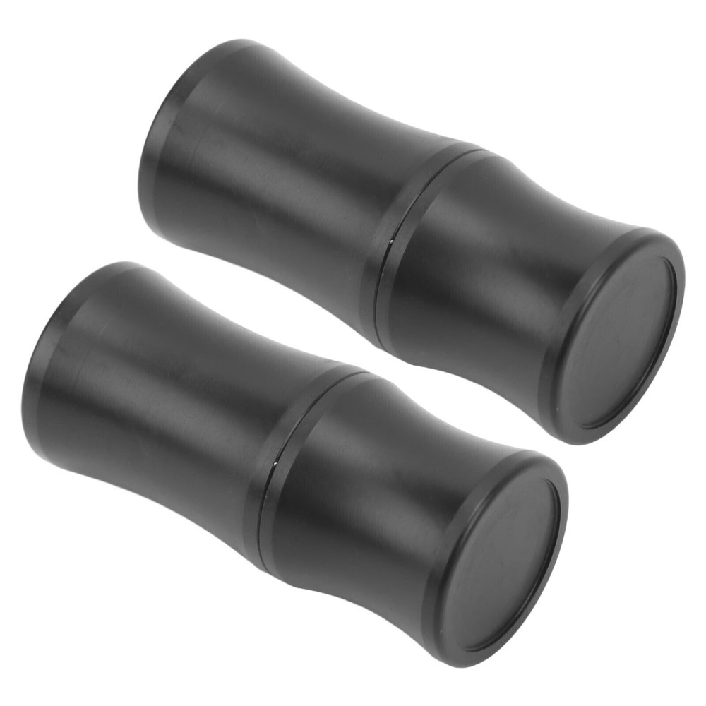 2Pcs Plastic Billiard Joint Protectors Black Pool Stick Joint Protectors