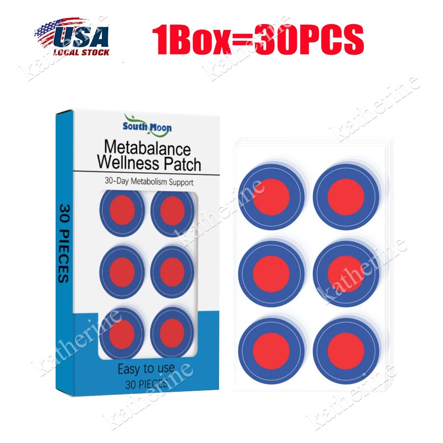 30PC Purisaki Weight Loss Plasters Pack of 30 Metabalance Patch Quick Fat Burner