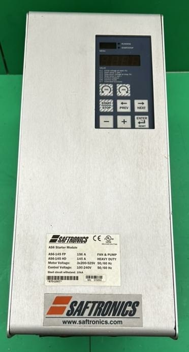 Saftronics Soft Start AS6-145FP /AS6-145HD 156A/145A