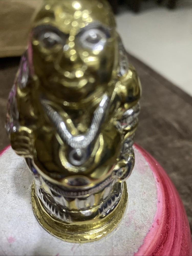 800 Solid Hallmark Silver Kuber Laughing Buddha Statue Buddha Statue 53GM Lucky